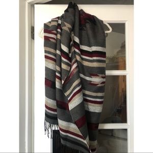 Free People Aztec Blanket Scarf